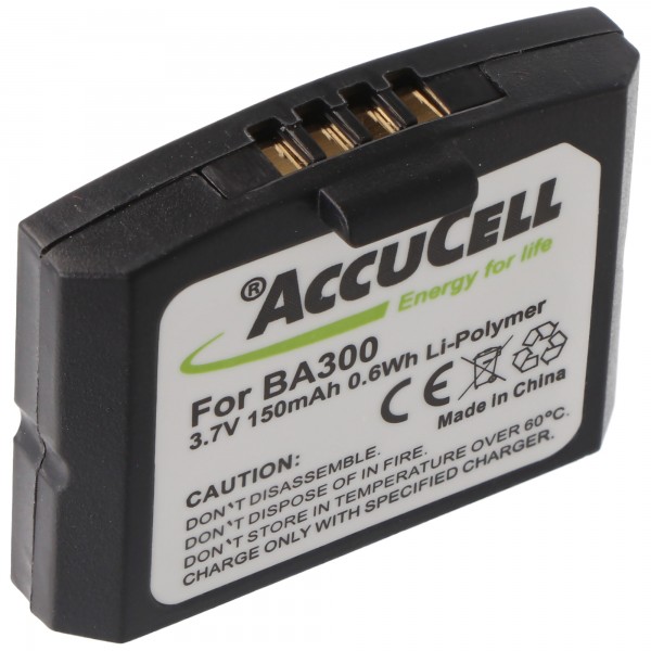 Batterie pour Sennheiser RS4200 - Li-Polymer - Batterie 523306 - 150mAh