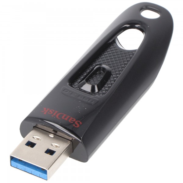 Sandisk Clé USB 3.0 128 Go, Ultra Type-A, (R) 130 Mo/s, SecureAccess, blister de vente au détail