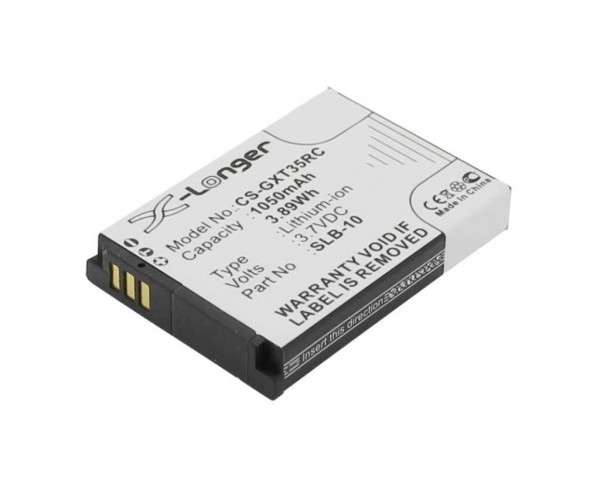 Batterie de remplacement LiIon 3.7V 1050mAh pour souris de jeu laser sans fil Trust GXT 35