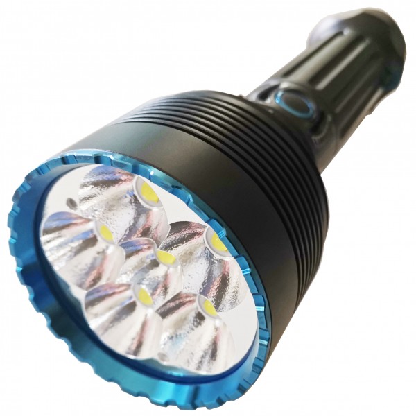 Lampe de poche LED Olight X9R Marauder d'une puissance maximale de 25 000 lumens, batterie et chargeur compris