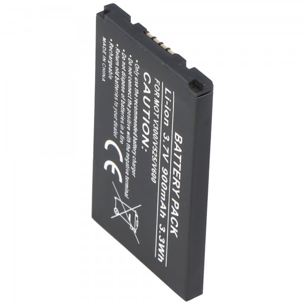 AccuCell batterie adaptéee pour Motorola V300, V400, V500, V525