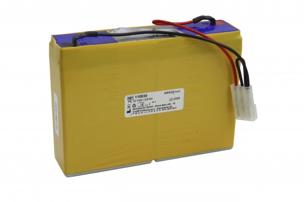 Batterie en plomb pour extracteur S-SCOR VX2 flegme