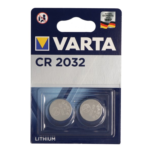 Varta CR2032 dans 2 blisters - IEC CR2032 20 x 3.2mm