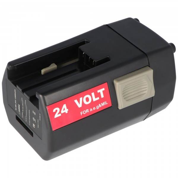 Batterie pour AEG BXS24, BXL24, 24 Volt 3.0Ah NiMH