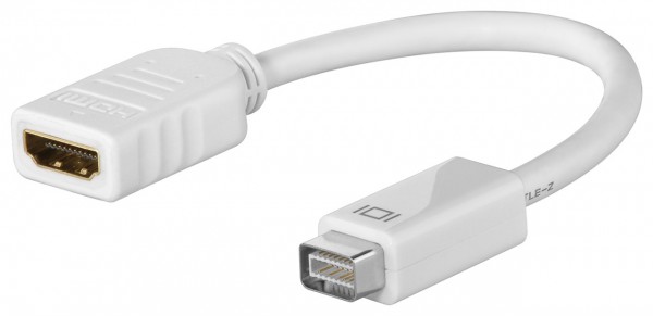 Câble adaptateur Goobay Mini DVI/HDMI™ - Fiche Mini DVI > Prise HDMI™ (type A)