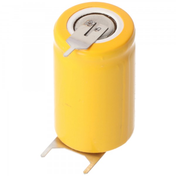 Batterie de remplacement KR-600AE 2/3 A Batterie rechargeable Cadnica NICD avec pack de 3, 1-er + / 2-er - (pas d'origine Sanyo)