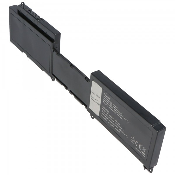 Batterie pour Dell Inspiron 14z-5423 Ultrabook, Li-ion, 11.1V, 4000mAh, 44.4Wh