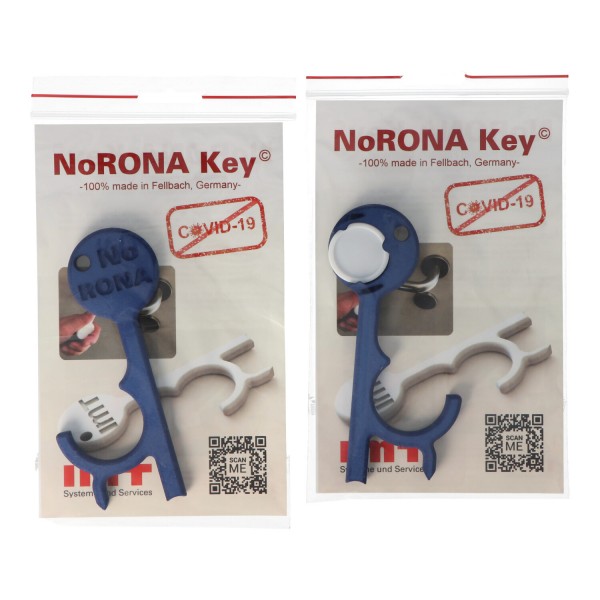 Pack NoRONA Key ©, NoRONA la clé et la puce pour pratiquer les choses de tous les jours, mais sans contact direct avec la peau, vous aussi, restez en bonne santé