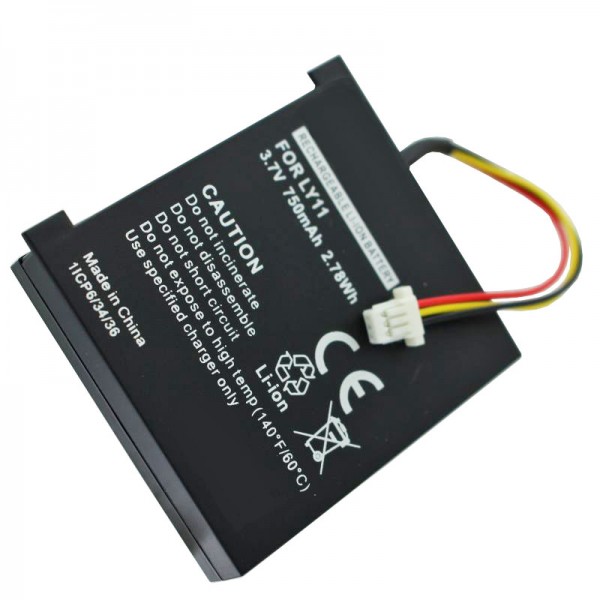 Batterie adaptée pour Logitech MX Revolution, L-LY11, 533-000018