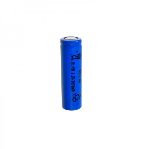 XCell FlatTop Ni-MH Batterie 1,2 Volt 1600 mAh AA Mignon sans étiquette de soudure