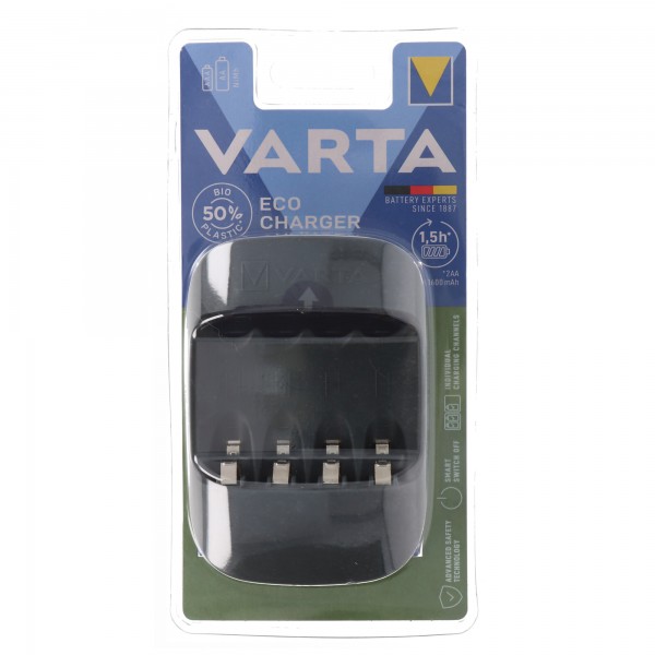Batterie Varta NiMH, chargeur universel, chargeur écologique sans piles, pour AA/AAA