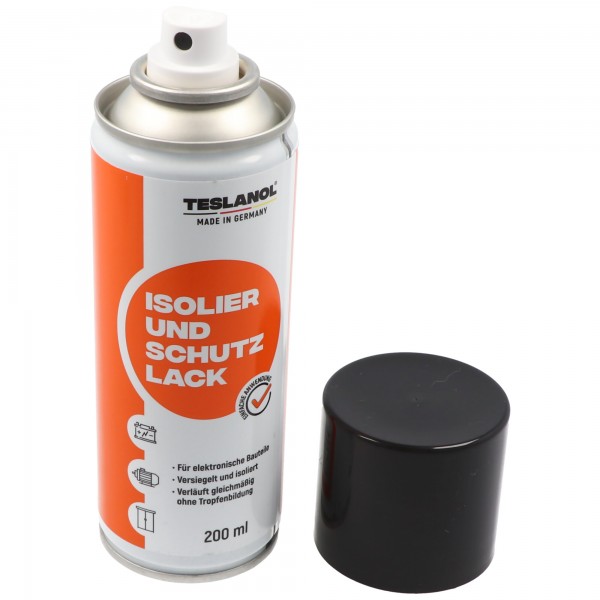 Vernis protecteur Teslanol - spray plastique 200 ml