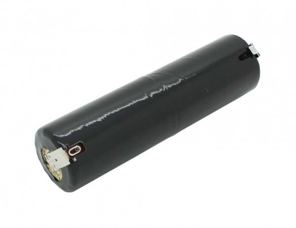 Batterie lumière de secours NiCd 2.4V 4500mAh L1x2 Mono D avec connexion Faston remplace la batterie 2.4V