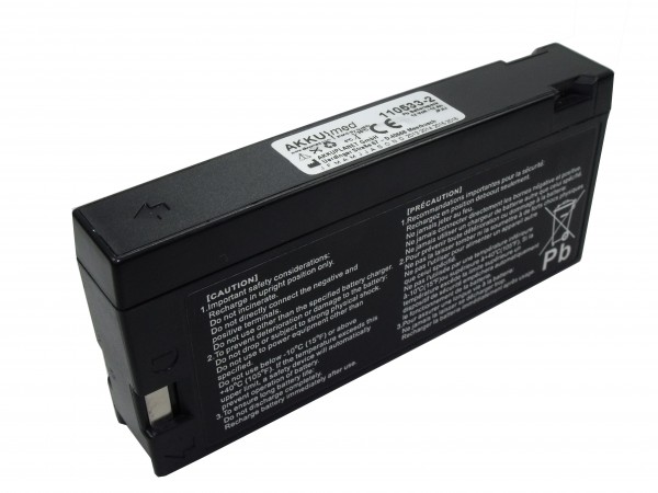 Batterie en plomb pour Siemens Monitor Infinity SC5000, SC6000
