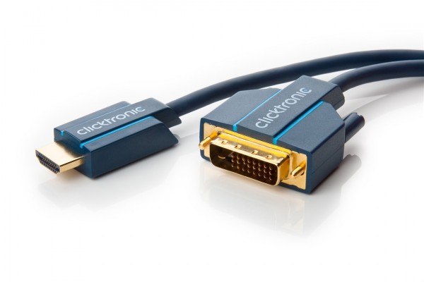 Câble adaptateur HDMI / DVI Adaptateur vidéo entre HDMI et DVI-D