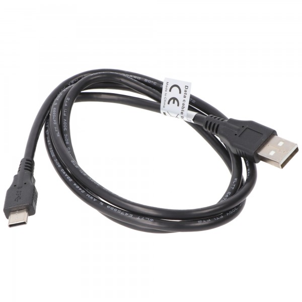 Câble de données AccuCell - 3A USB Type C (USB-C) mâle vers USB A (USB-A 2.0) mâle - 1,0 m