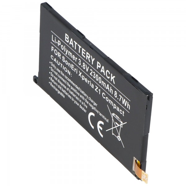 Batterie compatible pour Sony XPERIA Z1 Compact batterie 1274-3419.1, 1ICP4 / 53/88, LIS1529ERPC