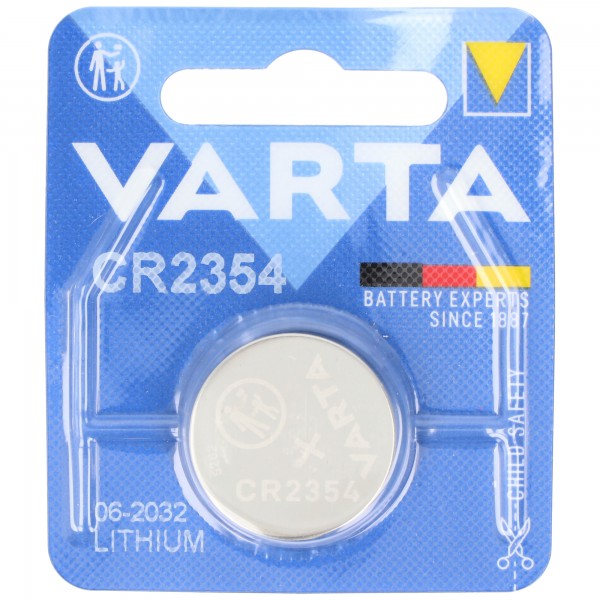 Batterie au lithium Varta, pile bouton, CR2354, électronique 3V, blister de vente au détail (paquet de 1)