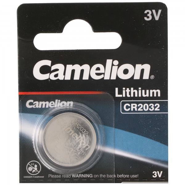Pile au lithium Camelion CR2032 dans un ensemble pratique de 5