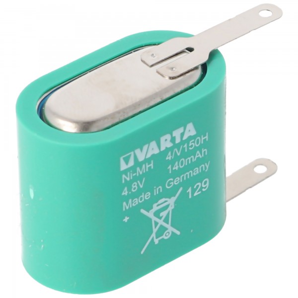 Batterie pour Varta 4 / V150H NiMH Numéro de fabrication: 55615304060 avec cosse à souder