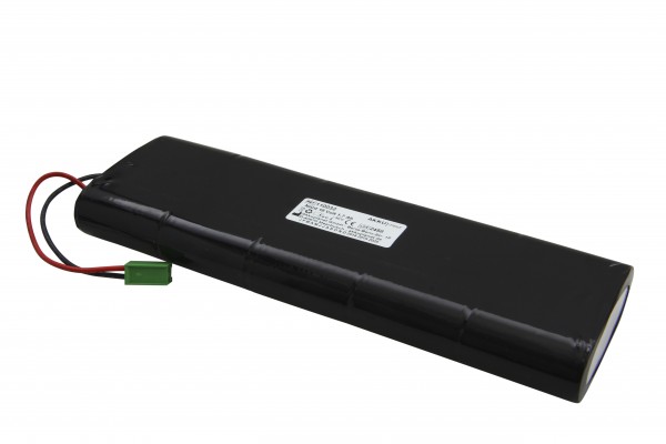 Batterie NC pour Hellige CardioSmart 1,7 Ah type 303-442-70 / 30344270 MAC1200 / 1200 nouveau conforme à la norme CE