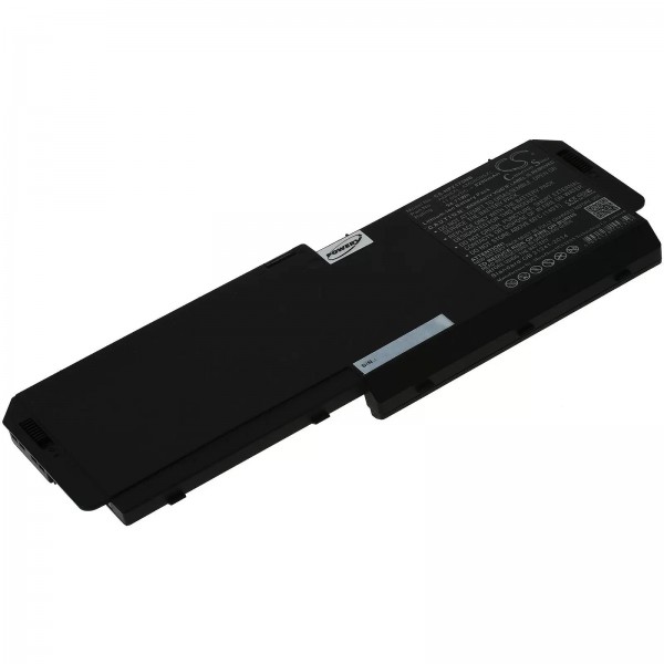 Batterie adaptée pour ordinateur portable HP ZBook 17 G5 2ZC47EA / 17 G5 4QH65EA / type HSTNN-IB8G etc. - 11,55 V - 8200 mAh