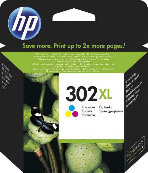 Cartouche d'encre HP NR.302XL/F6U67AE couleur