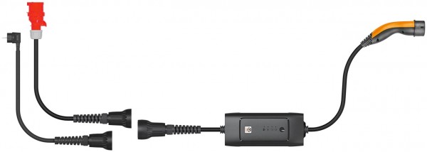 Câble de recharge Type 2 côté véhicule / Type 2 côté borne / 11 KW /  Triphasé