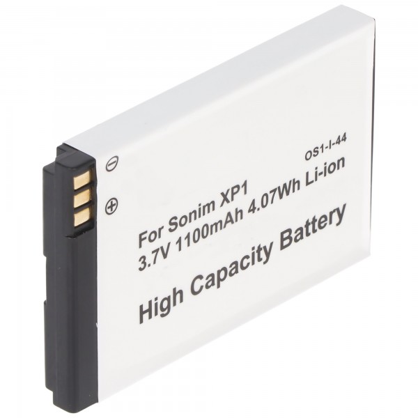 AccuCell batterie adaptée pour Sonim XP1, XP1-BT, XP1-0001100