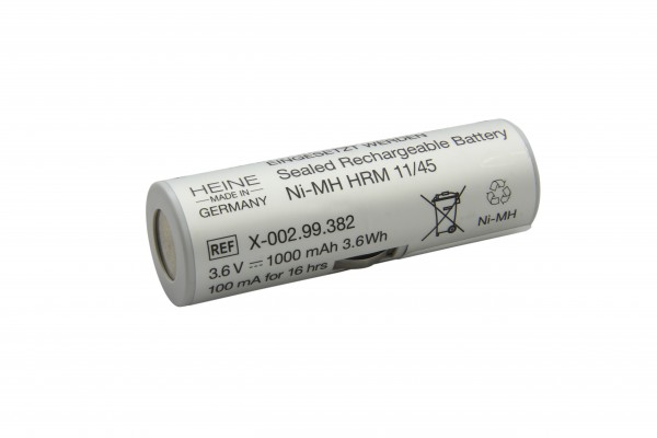Batterie NiMH d'origine Heine X-02.99.382, X-002.99.382