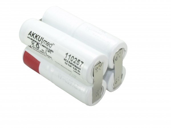 Batterie rechargeable NC pour Aesculap Acculan GA646