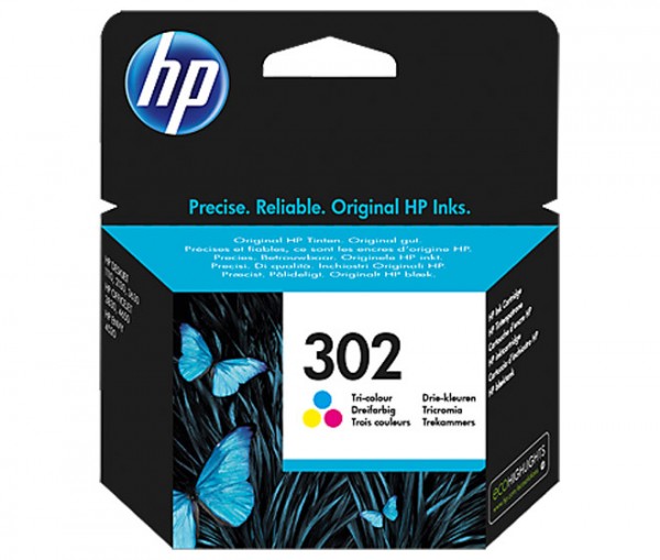 Cartouche d'encre HP NR.302/F6U65AE couleur