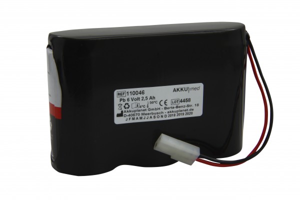 Batterie en plomb adaptée à la pompe à seringue Ivac 770 conforme CE