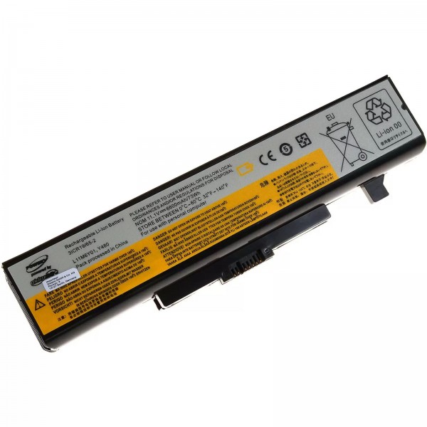 Batterie d'alimentation pour ordinateur portable Lenovo IdeaPad série Y480 / type L11M6Y01 - 11,1 V - 6600 mAh