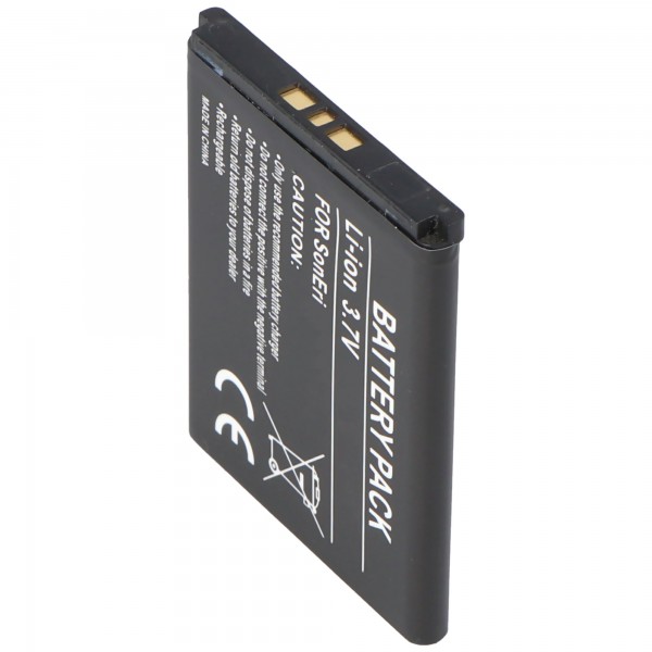 Batterie pour Sony Ericsson W900i, 900mAh