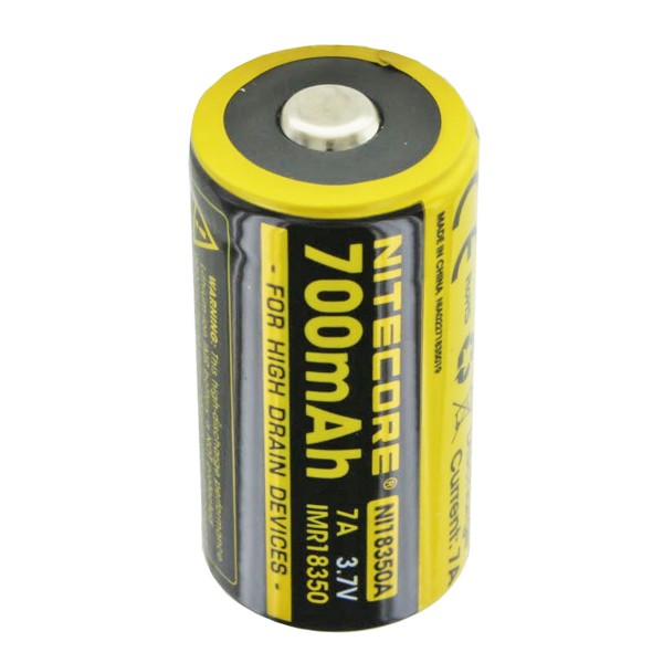 Nitecore 18350 Li-Ion IMR batterie