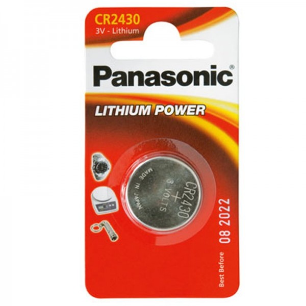 Panasonic CR2430 Pile au lithium CEI CR 2430 EL