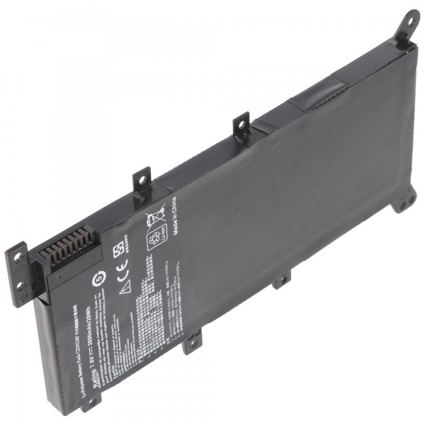 Batterie compatible pour Asus X555 C21N1347, C21-N1347, 2ICP4 / 63/134 7.6 Volt 4800mAh