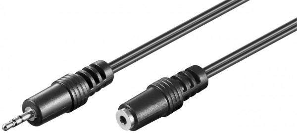 Câble d'extension audio Goobay AUX, stéréo 2,5 mm - fiche jack 2,5 mm (3 broches, stéréo) > prise jack 2,5 mm (3 broches, stéréo)