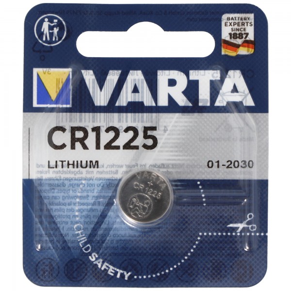 Varta CR1225 Professional Electronics Batterie 06225101401