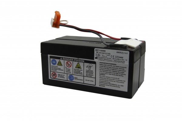 Batterie en plomb compatible avec le défibrillateur Physio Control Lifepak 9