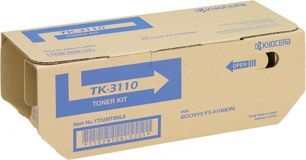 Toner laser Kyocera TK-3110 noir 15 500 pages