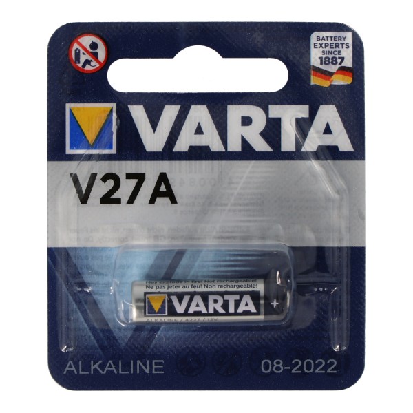V27A Pile alcaline Varta 12 V 20mAh Varta Type 4227