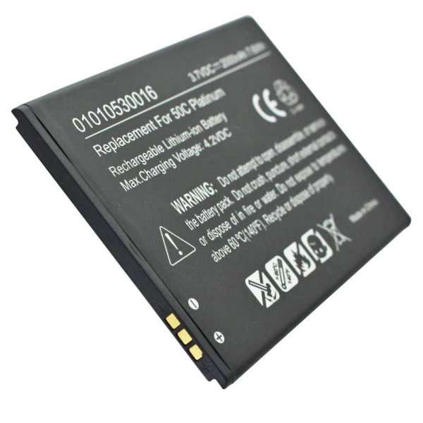 AccuCell batterie uniquement compatible avec la batterie Archos AC50CPL Archos 50C Platinum