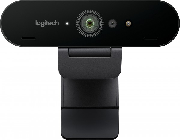 Webcam Logitech BRIO, 4K Ultra HD, noir 4096x2160, 30 FPS, USB, obturateur de confidentialité, entreprise