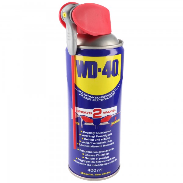 Produit lubrifiant multifonctionnel WD-40, élimine les grincements et les craquements, 400 ml