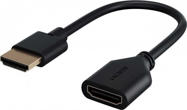 Adaptateur flexible Goobay HDMI™ - Fiche HDMI™ (type A) > Prise HDMI™ (type A)
