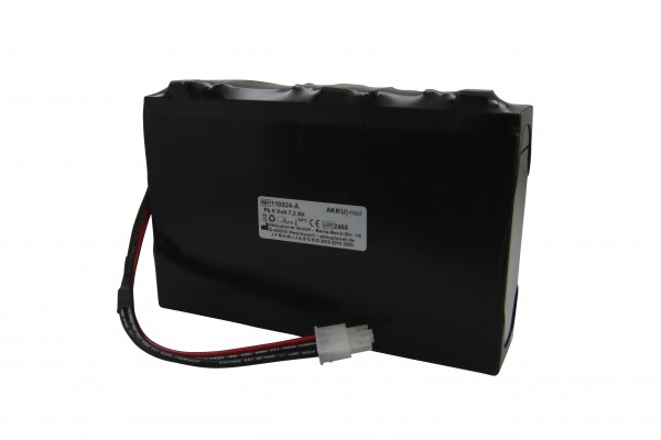 Batterie plomb-acide compatible avec Welch Allyn Atlas Monitor 210, 622NTB