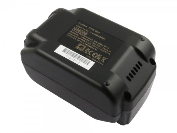 Batterie adaptée pour Panasonic EY7460, EY9L60, Li-ion, 21,6V, 4000mAh, 86,4Wh