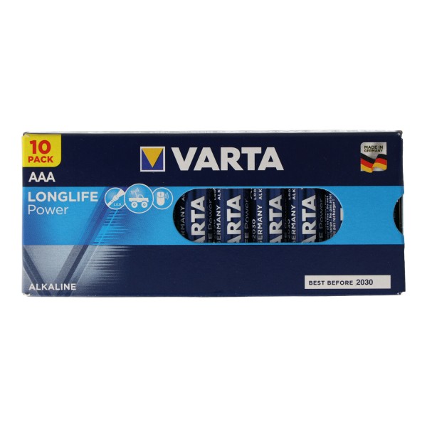 Varta Micro / AAA 4903 Boîtier Série 10 Haute Énergie